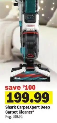 Meijer Shark CarpetXpert Deep Carpet Cleaner offer