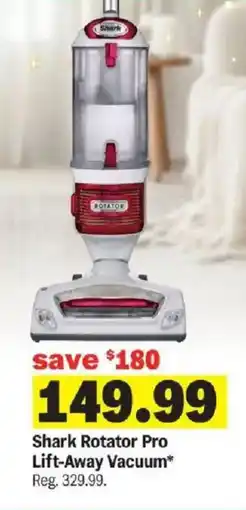 Meijer Shark Rotator Pro Lift-Away Vacuum offer