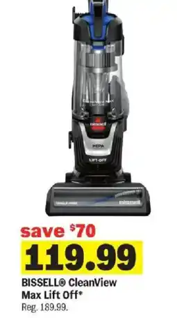 Meijer Bissell cleanview max lift off offer