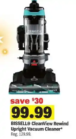 Meijer Bissell clean view rewind upright vacuum cleaner offer