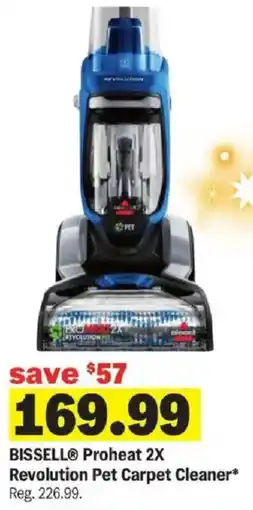 Meijer Bissell proheat 2x revolution pet carpet cleaner offer