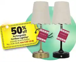 Meijer Rechargeable Cordless Lighting offer