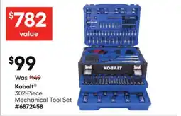 Lowe's 302-Piece Mechanical Tool Set offer