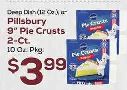 DeCicco & Sons Pillsbury 9 Pie Crusts 2-Ct. 10 Oz. Pkg offer