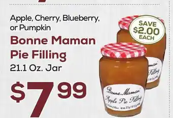 DeCicco & Sons Bonne Maman Pie Filling 21.1 Oz. Jar offer