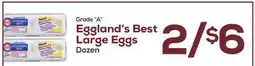 DeCicco & Sons Eggland's Best Large Eggs offer
