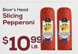 DeCicco & Sons Boar's Head Slicing Pepperoni offer