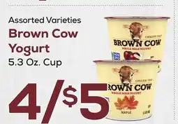 DeCicco & Sons Brown Cow Yogurt offer