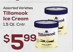 DeCicco & Sons Tillamook Ice Cream offer