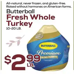 DeCicco & Sons Butterball Fresh Whole Turkey offer
