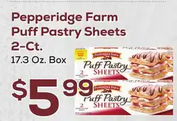 DeCicco & Sons Pepperidge Farm Puff Pastry Sheets offer