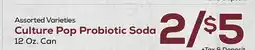 DeCicco & Sons Culture Pop Probiotic Soda offer