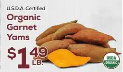 DeCicco & Sons Organic Garnet Yams offer