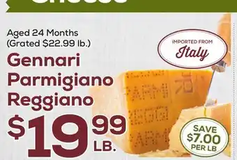 DeCicco & Sons Gennari Parmigiano Reggiano offer