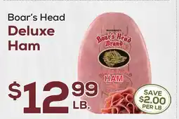 DeCicco & Sons Boar's Head Deluxe Ham offer