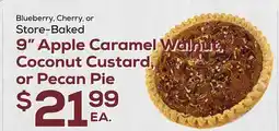 DeCicco & Sons 9 Apple Caramel Walnut, Coconut Custard, or Pecan Pie offer