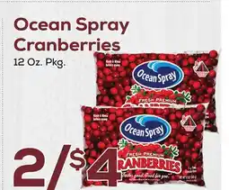 DeCicco & Sons Ocean Spray Cranberries offer