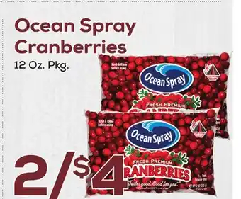 DeCicco & Sons Ocean Spray Cranberries offer