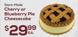 DeCicco & Sons Cherry or Blueberry Pie Cheesecake offer