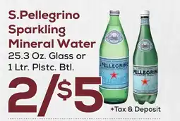 DeCicco & Sons S. Pellegrino Sparkling Mineral Water offer