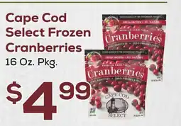 DeCicco & Sons Cape Cod Select Frozen Cranberries offer