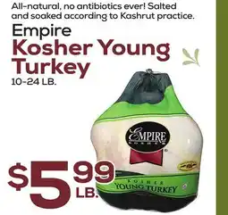 DeCicco & Sons Empire Kosher Young Turkey offer