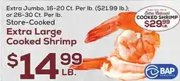 DeCicco & Sons Extra Large Cooked Shrimp offer