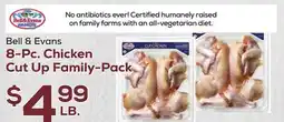 DeCicco & Sons Bell & Evans 8-Pc. Chicken Cut Up Family-Pack offer