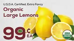 DeCicco & Sons Organic Large Lemons offer