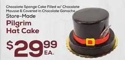 DeCicco & Sons Pilgrim Hat Cake offer