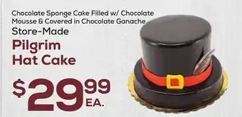 DeCicco & Sons Pilgrim Hat Cake offer