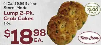 DeCicco & Sons Lump 2-Pk. Crab Cakes offer