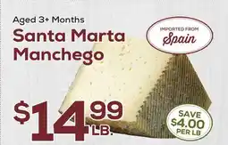 DeCicco & Sons Santa Marta Manchego offer
