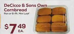 DeCicco & Sons DeCicco & Sons Own Cornbread Pan offer