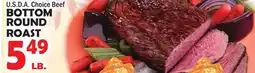 Bravo Supermarkets BOTTOM ROUND ROAST offer