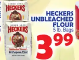 Bravo Supermarkets HECKERS UNBLEACHED FLOUR offer