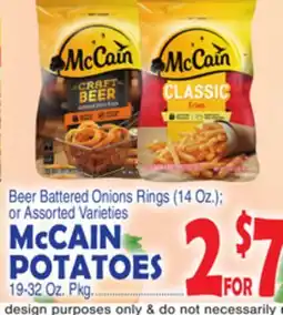 Bravo Supermarkets McCAIN POTATOES offer