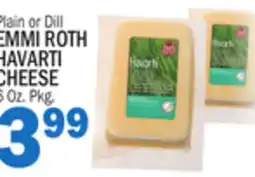 Bravo Supermarkets EMMI ROTH HAVARTI CHEESE offer