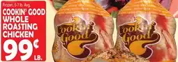 Bravo Supermarkets COOKIN' GOOD WHOLE ROASTING CHICKEN offer