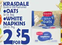Bravo Supermarkets KRASDALE Quick or Old Fashioned offer