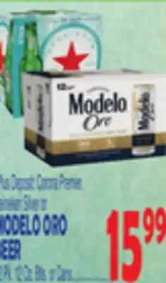 Bravo Supermarkets MODELO ORO BEER offer