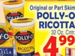Bravo Supermarkets POLLY-O RICOTTA offer
