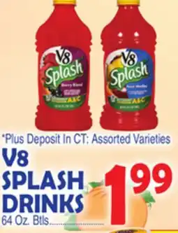 Bravo Supermarkets V8 SPLASH DRINKS offer