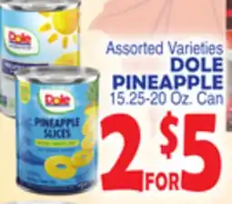 Bravo Supermarkets DOLE PINEAPPLE offer