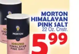 Bravo Supermarkets MORTON HIMALAYAN PINK SALT offer