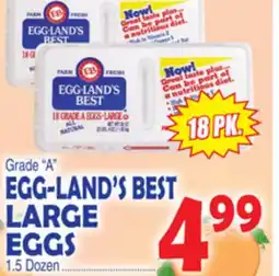 Bravo Supermarkets EGG-LAND'S BEST LARGE EGGS offer