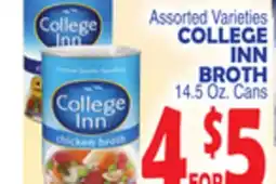 Bravo Supermarkets COLLEGE INN BROTH offer