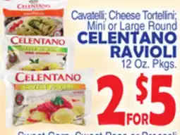 Bravo Supermarkets CELENTANO RAVIOLI offer