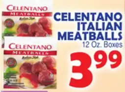 Bravo Supermarkets CELENTANO ITALIAN MEATBALLS offer