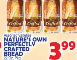Bravo Supermarkets NATURE'S OWN PERFECTLY CRAFTED BREAD offer